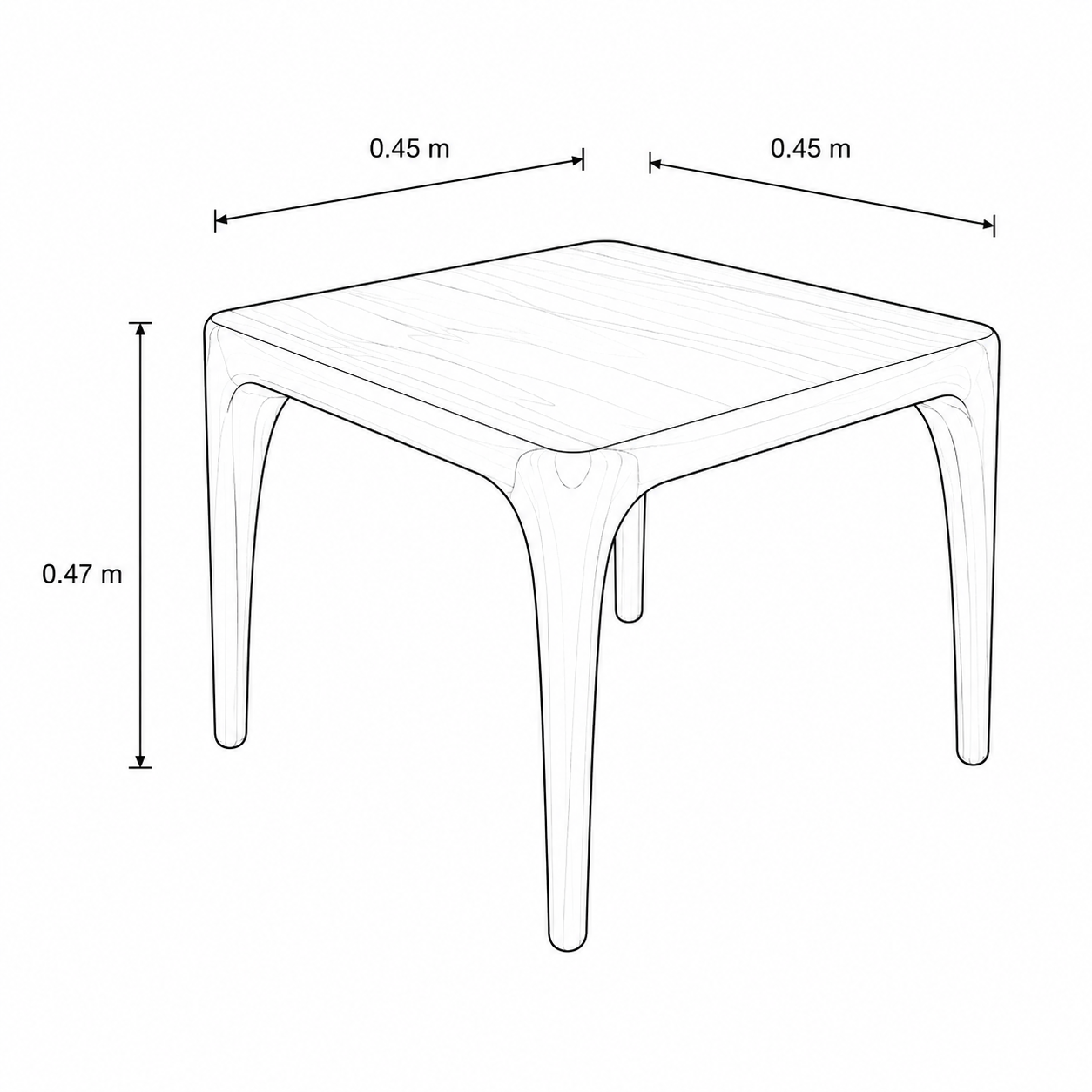 ADA - MESA LATERAL